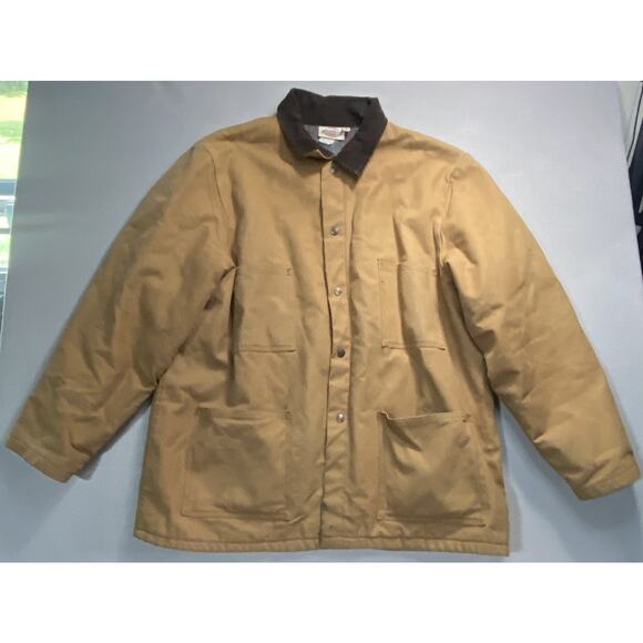 Dickies Vintage Blanket Lined Work Jacket Size 48 Made in USA Chore Coat XL - Picture 1 of 10
